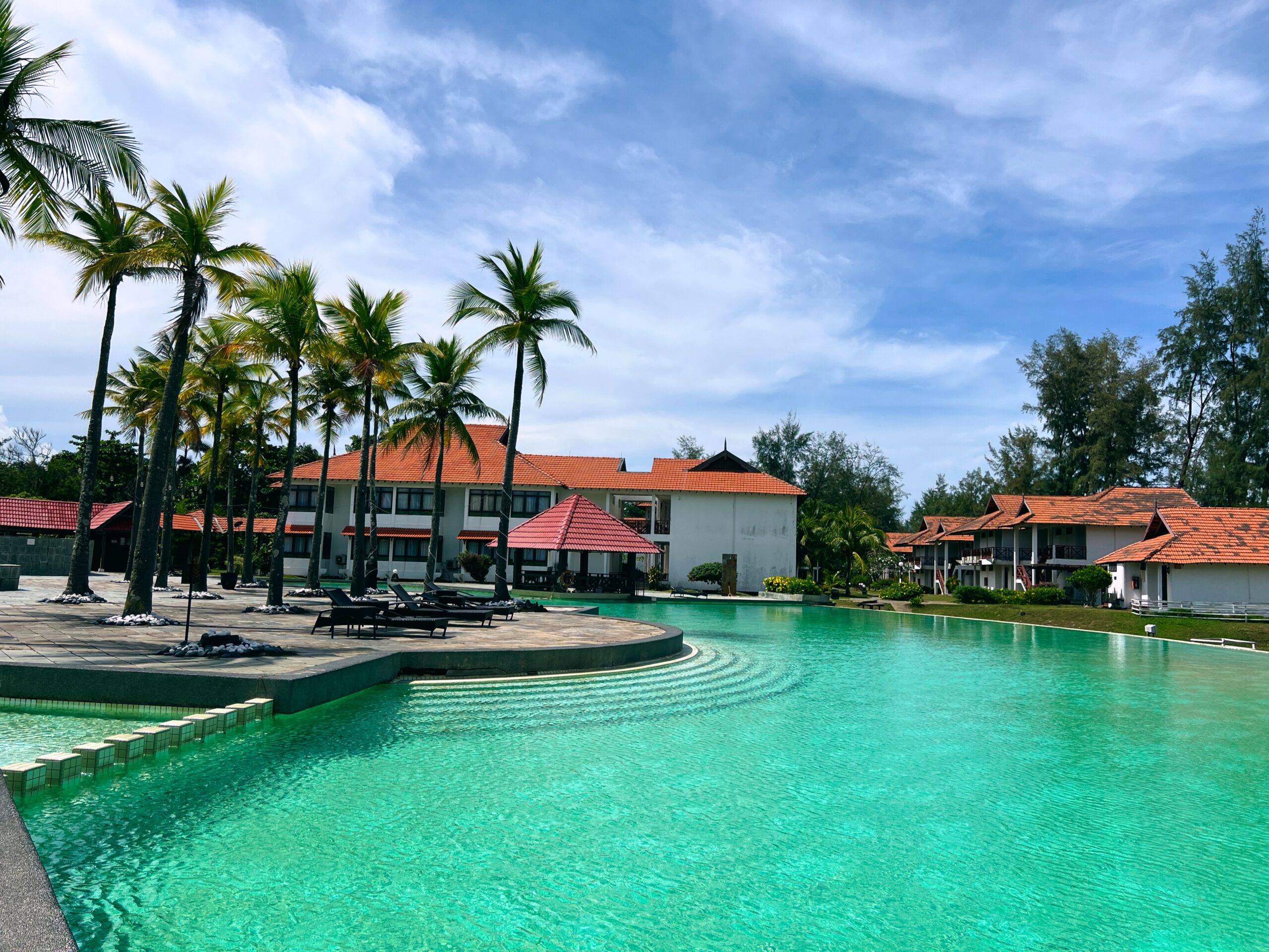 Beach front resort